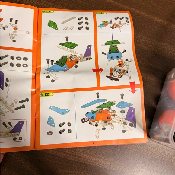 STEM Build & Play - Flexi Creative Builder Set - Blue, Orange, Yellow - Picture 3 of 5